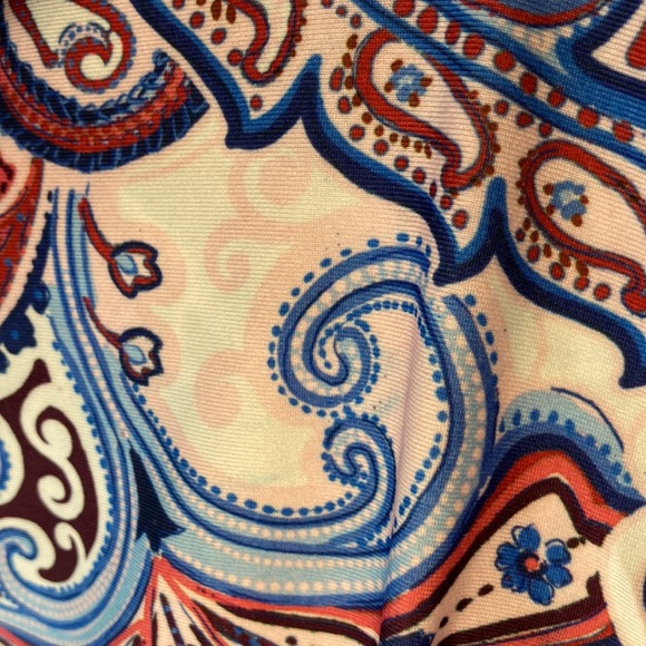 Becca Handkerchief Paisley Unique Tankini Swimsuit Top - Picture 10 of 11